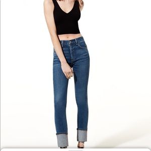 Rag and Bone High Rise “Lou Skinny” Jean